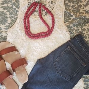 J.Crew Toothpick Ankle jeans Size 27 Medium wash